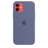 Husa Silicon pentru iPhone 12, Lavender Grey MOFT